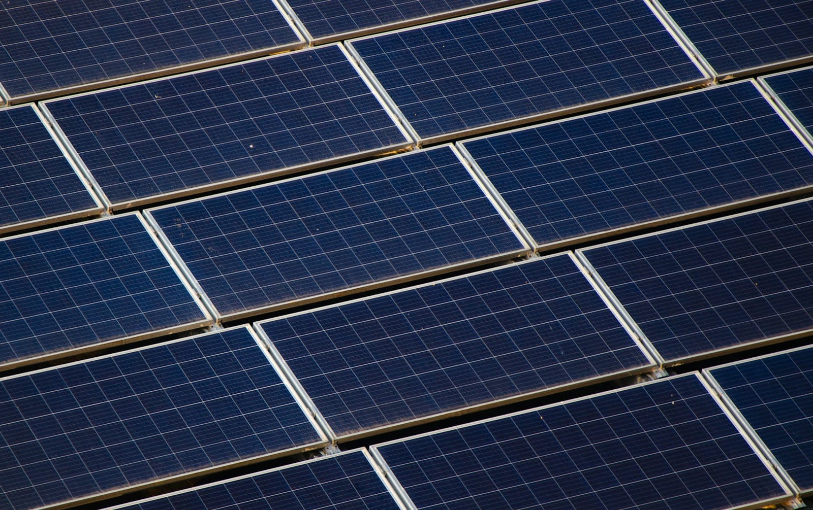 Cubierta con placas solares